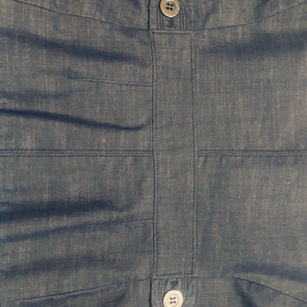 Classic Style ! Great brushed denim look ! Ann Taylor Loft Petites size 14P - Picture 6 of 8